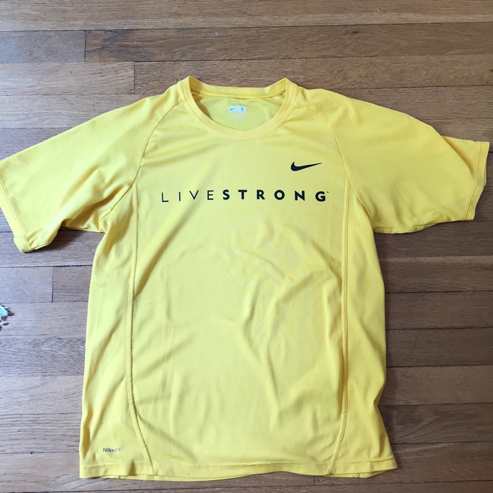 Nike Dri-Fit textured Livestrong t-shirt